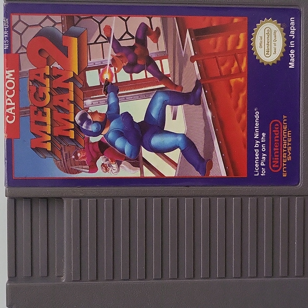 Mega Man 2 Nintendo Entertainment System Video Game 1985